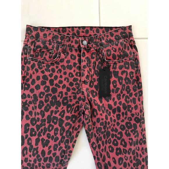 Carmar Multicolor Animal Print Ryan Skinny Stretch Jeans - Picture 2 of 10
